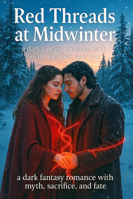 Red Threads at Midwinter: a dark fantasy romance with myth, sacrifice, and fate