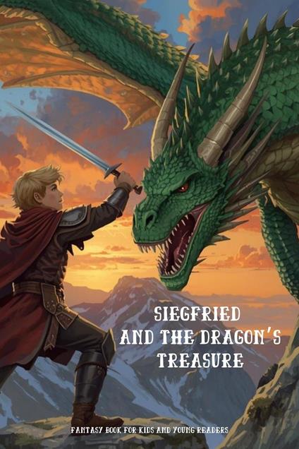 Siegfried and the Dragon’s Treasure: Fantasy Book for Kids and Young Readers - Mira Everhart - ebook