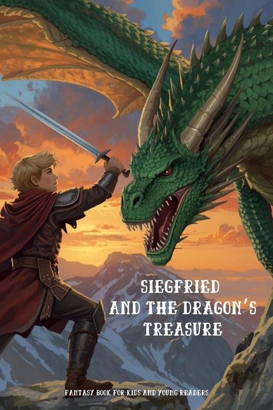 Siegfried and the Dragon’s Treasure: Fantasy Book for Kids and Young Readers - Mira Everhart - ebook