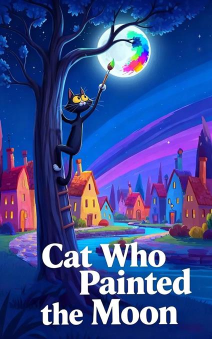 Cat Who Painted the Moon - Entertain Time - ebook