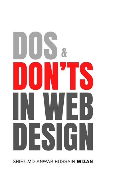 Dos and Don'ts in Web Design