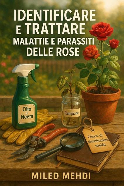Identificare e Trattare Malattie e Parassiti Delle Rose: Chiave di identificazione rapida - Miled Mehdi - ebook