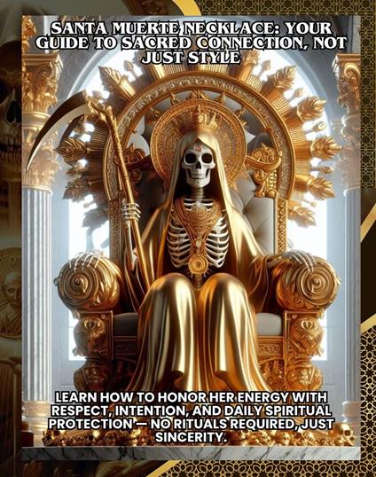 Santa Muerte Necklace: Your Guide to Sacred Connection, Not Just Style,Learn how to honor her energy with respect, intention, and daily spiritual protection — no rituals required, just sincerity.