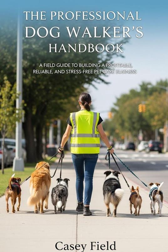 The Professional Dog Walker’s Handbook: A Field Guide to Building a Profitable, Reliable, and Stress-Free Pet Care Business