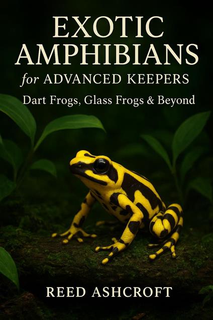 Exotic Amphibians for Advanced Keepers Mastering Care, Breeding & Habitat Design for Dart Frogs, Glass Frogs & Rare Species