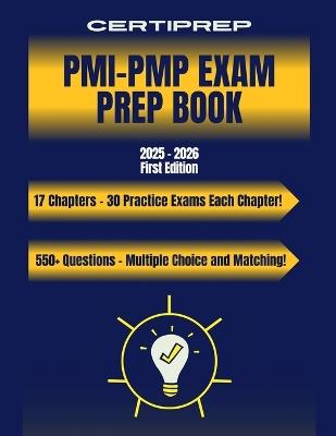 CertiPrep - PMI-PMP Exam Prep Book 2025-2026 - Certiprep - cover