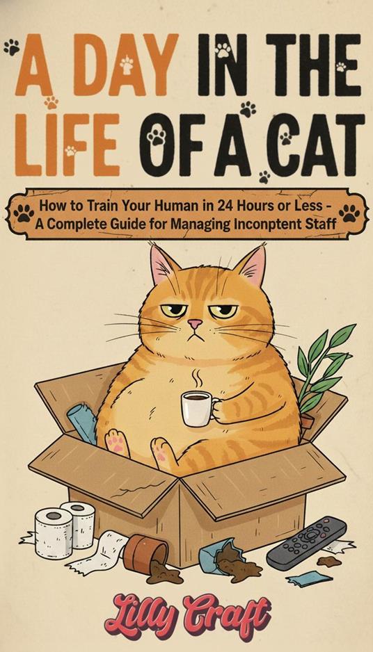 A Day in a Life of a Cat - How to Train Your Human in 24 Hours or Less - A Complete Guid for Managing Incompetent Staff