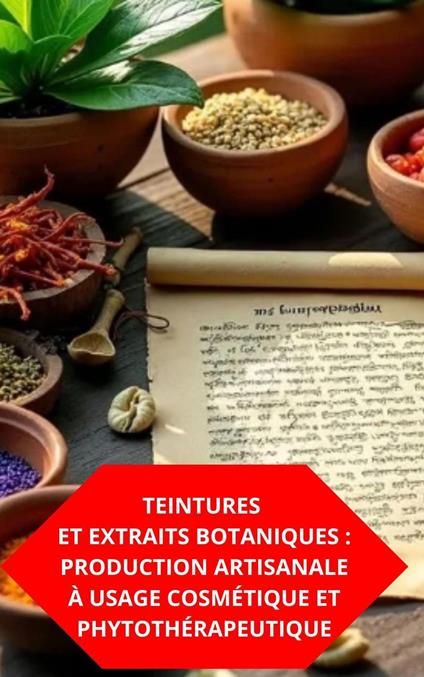 Teintures Et Extraits Botaniques : Production Artisanale À Usage Cosmétique Et Phytothérapeutique