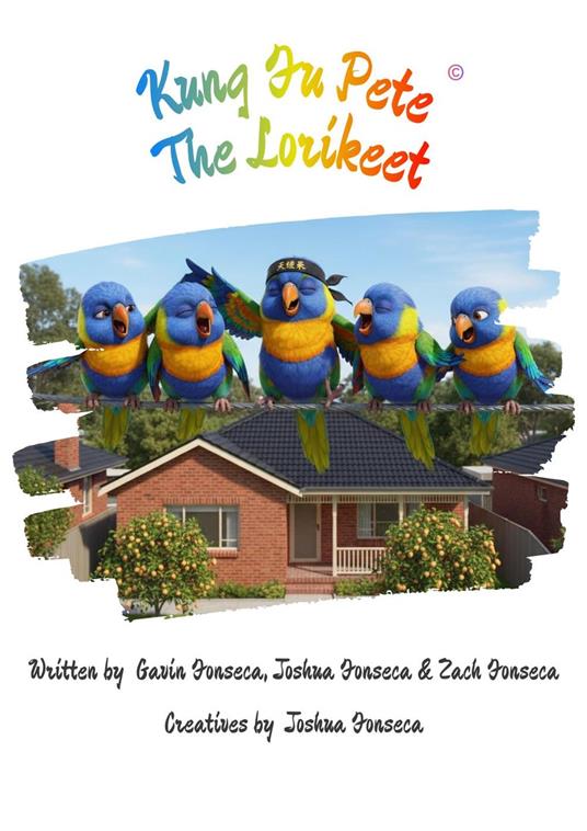 Kung Fu Pete The Lorikeet - Zach Andre Fonseca,Gavin Brighton Fonseca,Joshua Miguel Fonseca - ebook