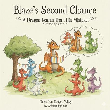 Blaze's Second Chance: A Dragon Learns from His Mistakes - Ashikur Rahman - ebook