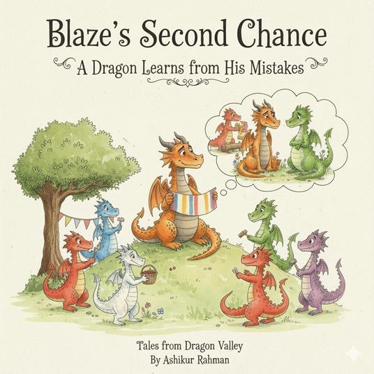 Blaze's Second Chance: A Dragon Learns from His Mistakes - Ashikur Rahman - ebook