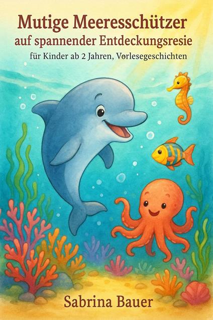 Mutige Meeresschützer auf spannender Entdeckungsreise – für Kinder ab 2 Jahren, Vorlesegeschichten, Abenteuer, Freundschaft - Sabrina Bauer - ebook