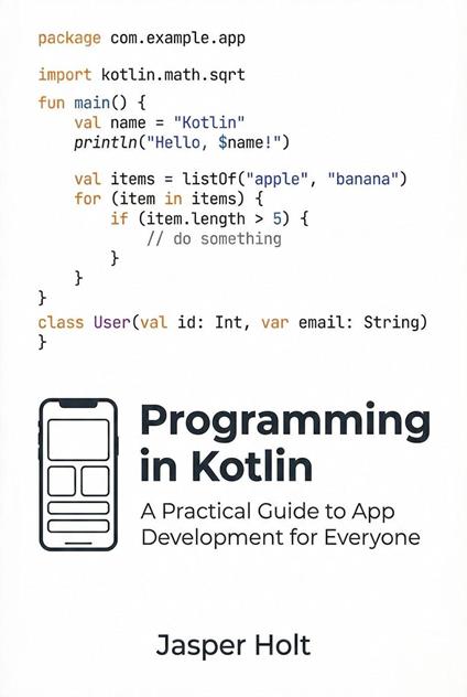 Programming in Kotlin: A Practical Guide to App Development for Everyone