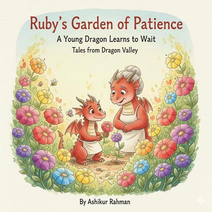 Ruby's Garden of Patience: A Young Dragon Learns to Wait - Ashikur Rahman - ebook