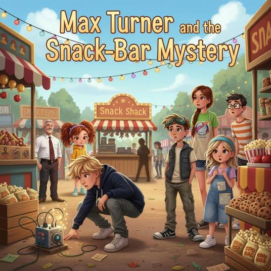 Max Turner and the Snack-Bar Mystery - CDRadiant - ebook