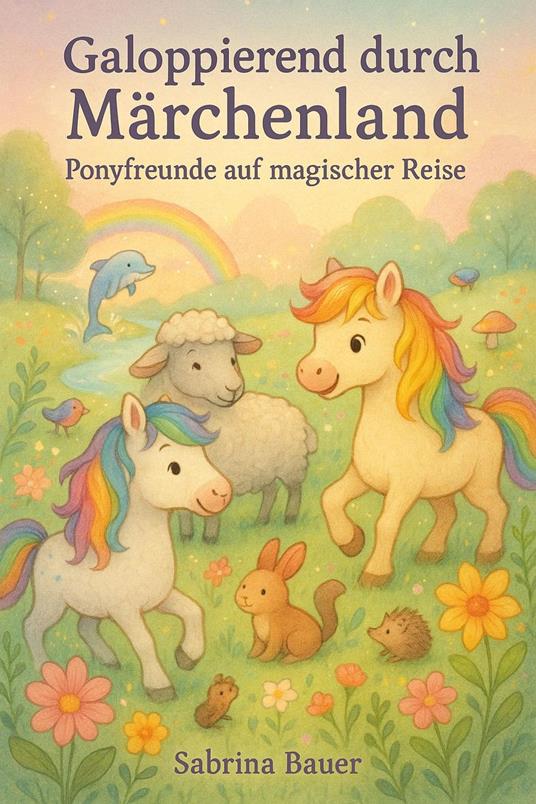 Galoppierend durch Märchenland: Ponyfreunde auf magischer Reise - Sabrina Bauer - ebook