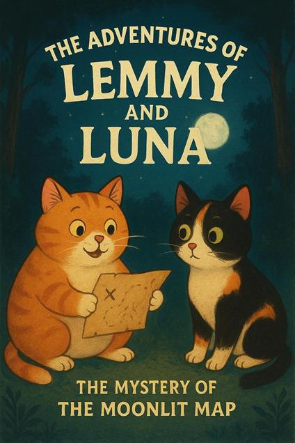 The Adventures of Lemmy and Luna - The Mystery of the Moonlit Map - Kel Thomas - ebook
