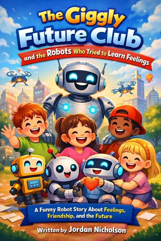 The Giggly Future Club and the Robots Who Tried to Learn Feelings - Jordan Nicholson - ebook