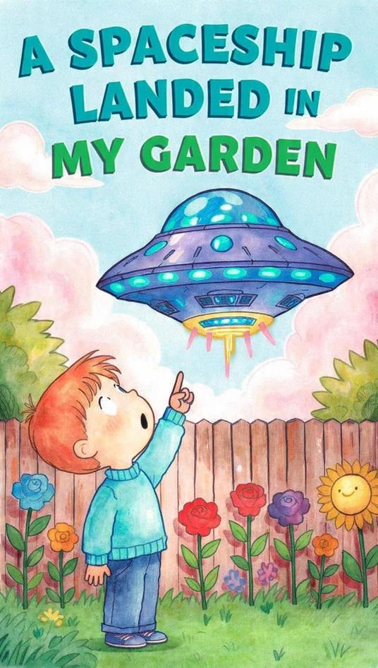 A Spaceship Landed in my Garden - QueenDaisy - ebook
