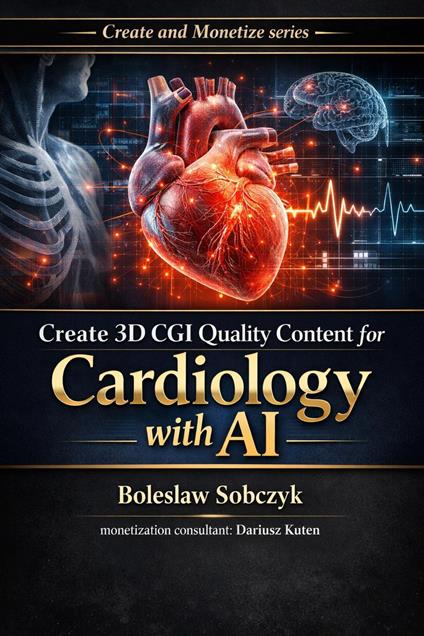 Create 3D CGI-Quality Content for Cardiology with AI