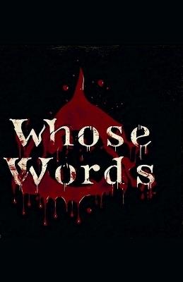 Whose Words - Six Wheelz - cover