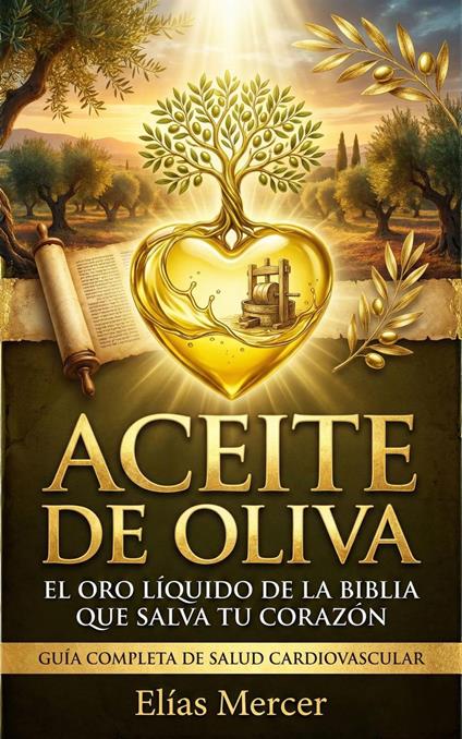Aceite de oliva: El Oro Líquido De La Biblia Que Salva Tu Corazón - Guía Completa De Salud Cardiovascular