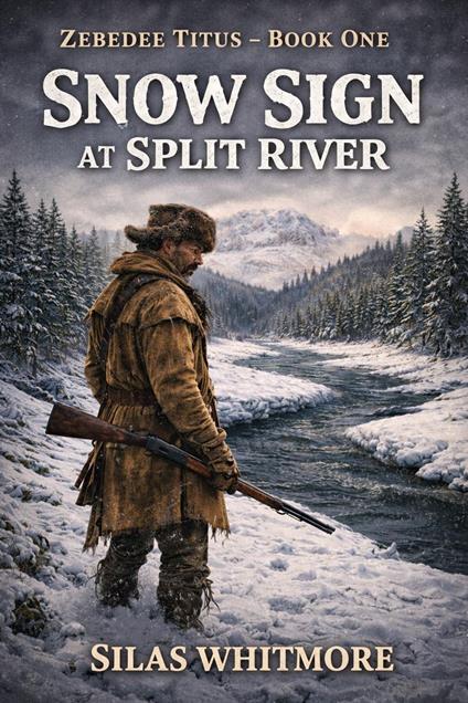 Snow Sign at Split River