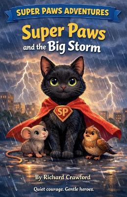 Super Paws and the Big Storm - Richard Crawford - cover