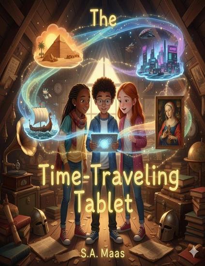 The Time-Traveling Tablet - S.A.Maas - ebook