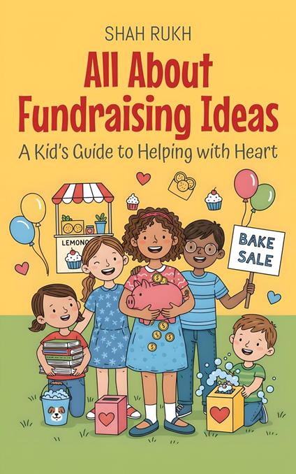 All About Fundraising Ideas: A Kid’s Guide to Helping with Heart - Shah Rukh - ebook