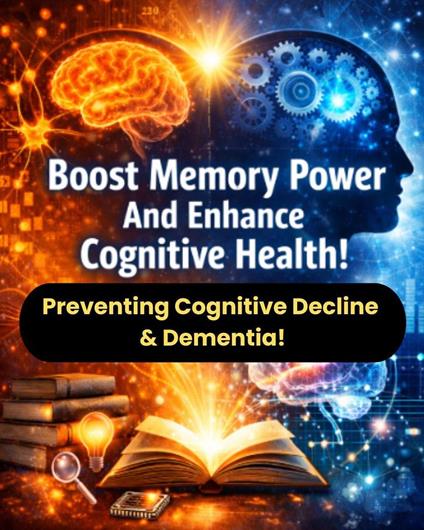 Boost Memory Power And Enhance Cognitive Health: Preventing Cognitive Decline & Dementia!