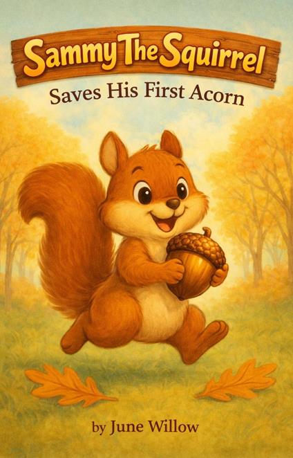 Sammy The Squirrel Saves His First Acorn - June Willow - ebook