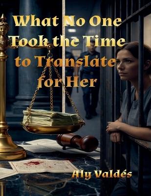 What No One Took the Time to Translate for Her - Aly Valdés - cover