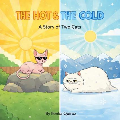 The Hot & The Cold: A Story of Two Cats - Ilonka Quiroz - ebook