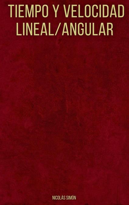 Tiempo y velocidad angular