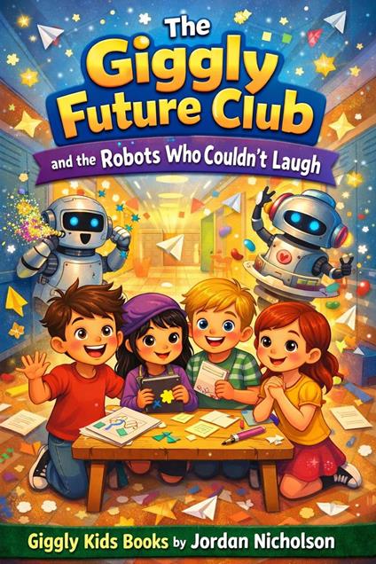 The Giggly Future Club and the Robots Who Couldn’t Laugh - Jordan Nicholson - ebook