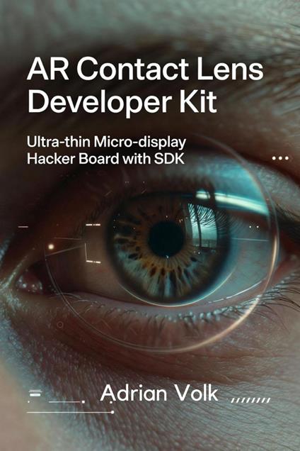 AR Contact Lens Developer Kit Ultra-thin Micro-display Hacker Board with SDK