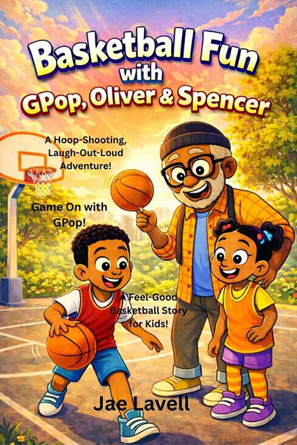 Basketball Fun with GPop, Oliver & Spencer - Jae Lavell - ebook