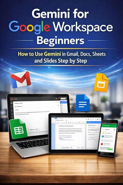 Gemini for Google Workspace Beginners: How to Use Gemini in Gmail, Docs, Sheets and Slides Step by Step