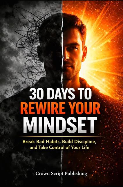 30 Days To Rewrite Your Mindset: Build Discipline, Stop Overthinking & Take Control of Your Life in 30 Days