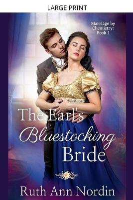 The Earl's Bluestocking Bride - Ruth Ann Nordin - cover