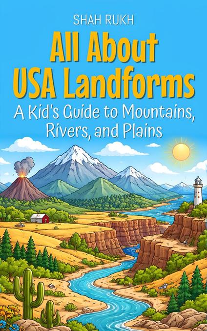 All About USA Landforms: A Kid’s Guide to Mountains, Rivers, and Plains - Shah Rukh - ebook