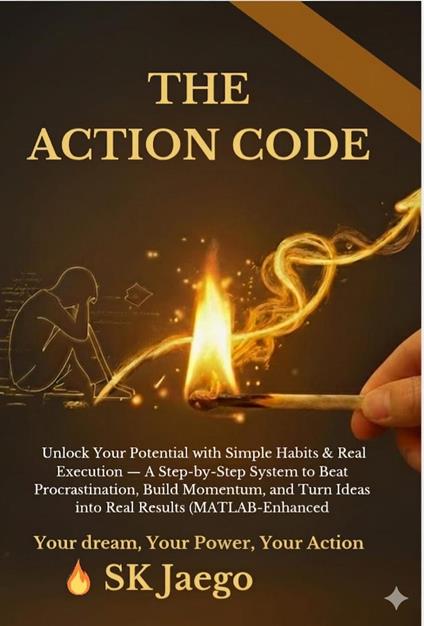 The Action Code Unlock Your Potential with Simple Habits & Real Execution — A Step-by-Step System to Beat Procrastination, Build Momentum, and Turn Ideas into Real Results (MATLAB- Enhanced)