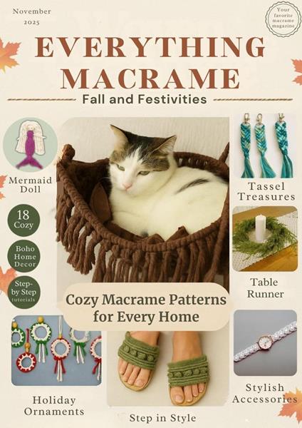 Everything Macrame Magazine: Fall & Festivities