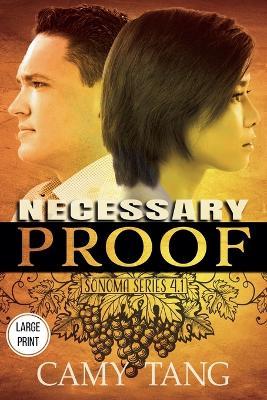 Necessary Proof (Large Print) - Camy Tang - cover