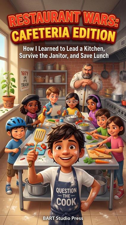 Restaurant Wars: Cafeteria Edition : How I Learned to Lead a Kitchen, Survive the Janitor, and Save Lunch - BART STUDIO PRESS - ebook