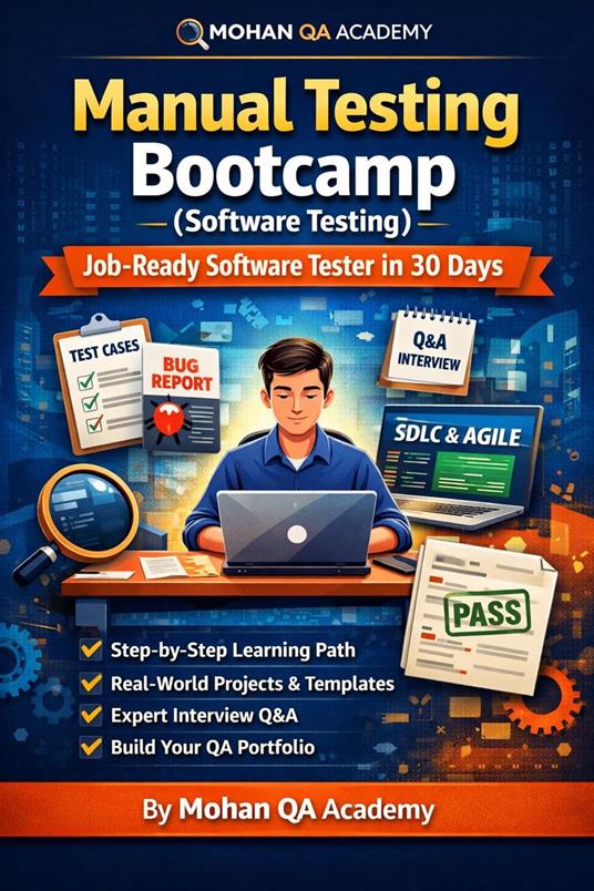 Manual Testing Bootcamp (Software Testing): Job-Ready Tester in 30 Days