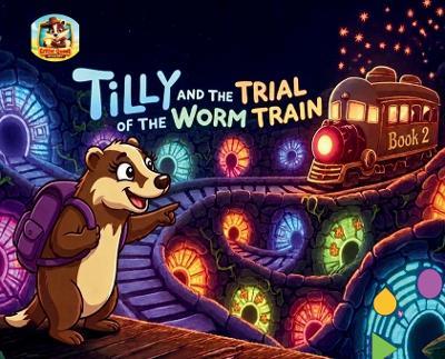 Tilly and The Trial of The Worm Train - David Tra - cover