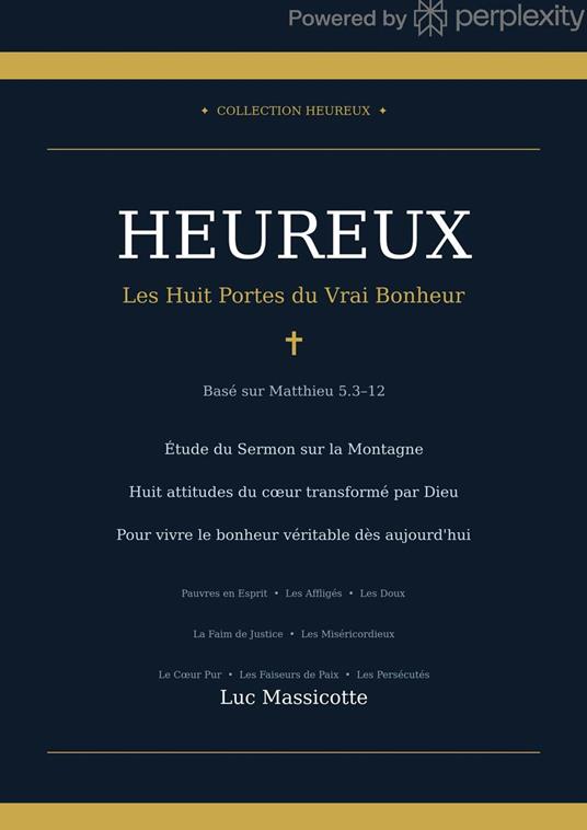 HEUREUX - Luc massicotte - ebook