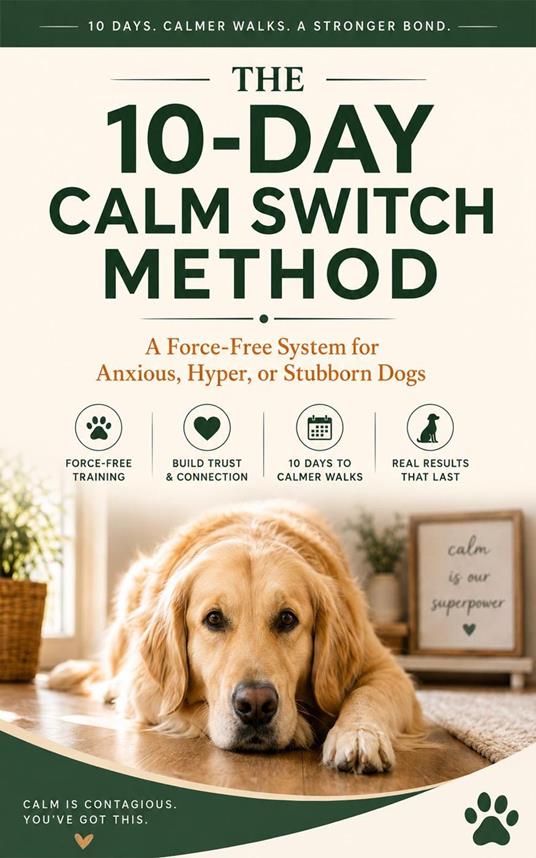 Calm Switch Method: Dog Training Toolkit & Tracker